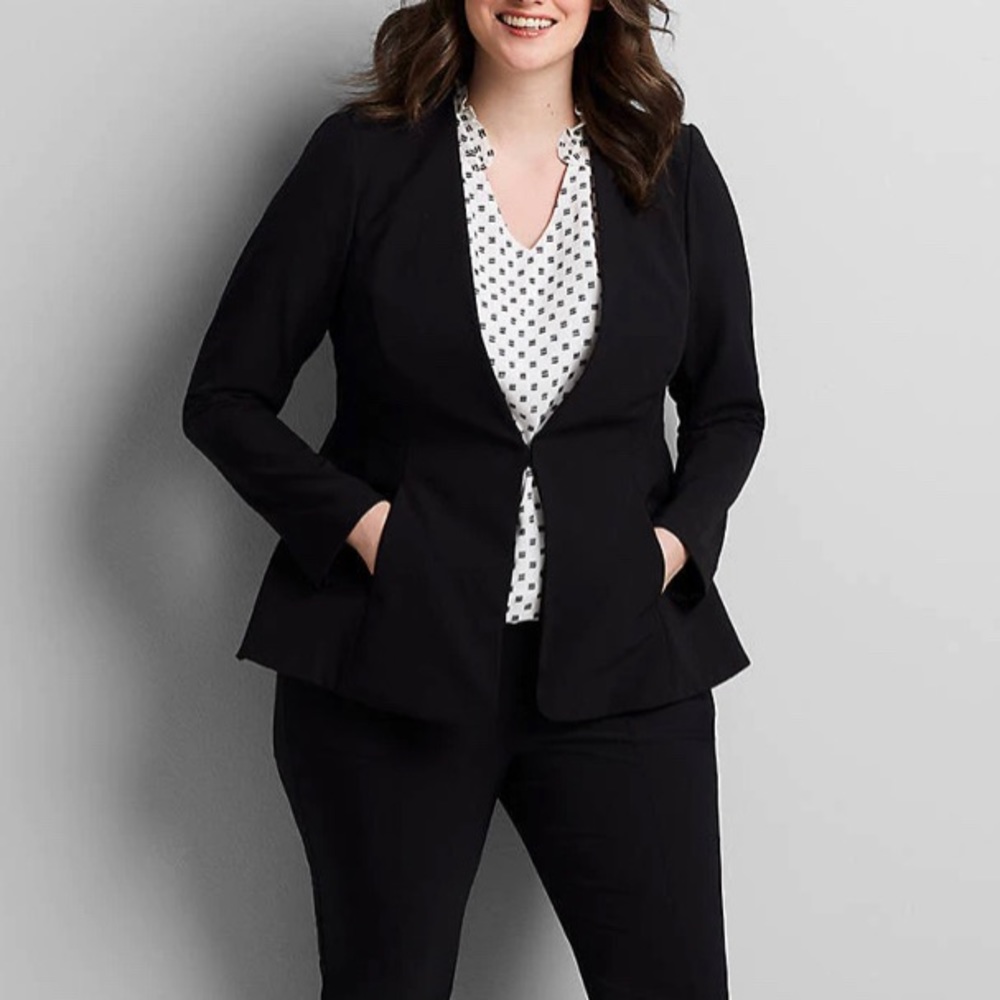 Lane Bryant NWT peplum jacket